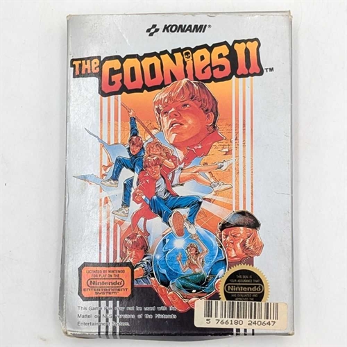 The Goonies II - Original Æske - (EEC) - NES Spil (B Grade) (Genbrug)